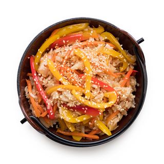 Тяхан с овощами