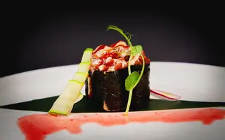 A213 - Gunkan spicy maguro  2 pezzi