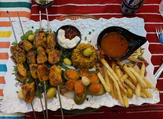 Brochettes De Dinde