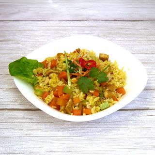 Fried rice vege