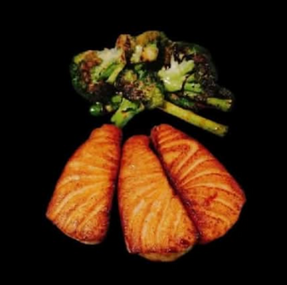 Salmón teriyaki a la plancha