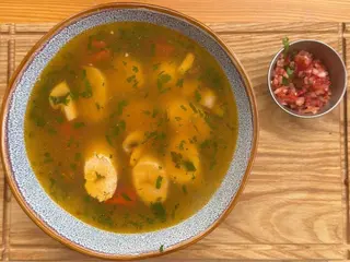 Кебаб бульйон з курячим люля (400g)