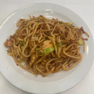 160A. Udon saltato thailandese cavolo gelmogli di soia