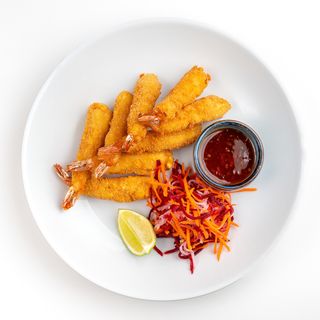 Creveți Tiger Tempura