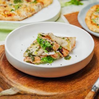 Блины с семгой и муссом