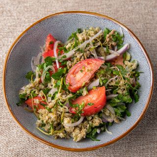 ჯონჯოლის სალათი კახური ზეთით (350 გრ.)