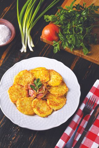 Дерун з беконом та цибулею (150/50г)