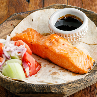 შავი ზღვის ორაგული ნაკვერჩხალზე