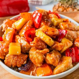 CHICKEN SWEET SOUR/ Pollo Agridulce