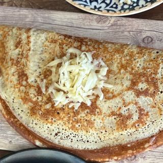 Crepes De Jamón Salado Y Queso