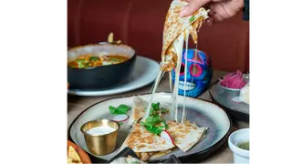Quesadilla Chicken Mole