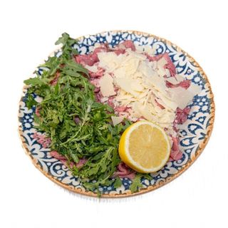 Piatto roast beef completo