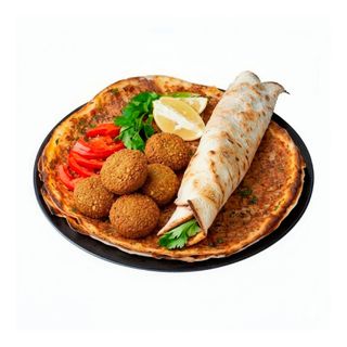 Pizza falafel