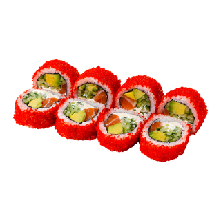 Kalifornia w tobiko z łososiem