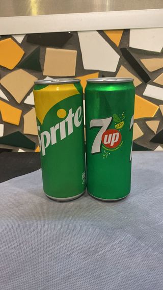 Sprite o 7up in lattina 33ml a seconda della disponibilità