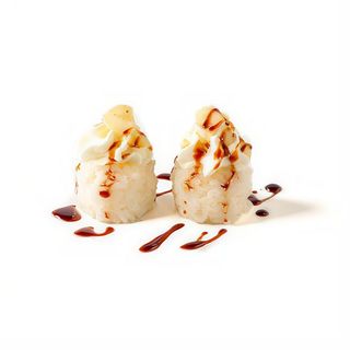 95.- Gunkan De Queso Crema (2 Pzs.)