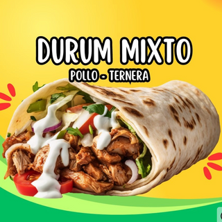 Mix Kebab (durum o pan pita)