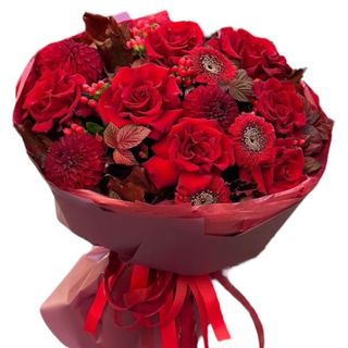 Buchet floral-Red passion