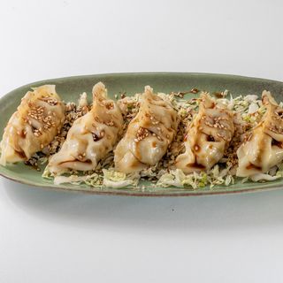 Ravioli al vapore di pollo e verdure 4 pezzi