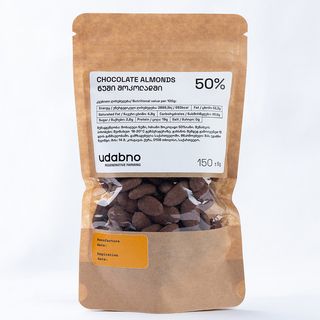 ნუში 50% შოკოლადში