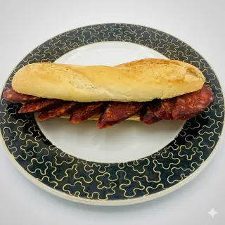 Bocadillo De Salchichón