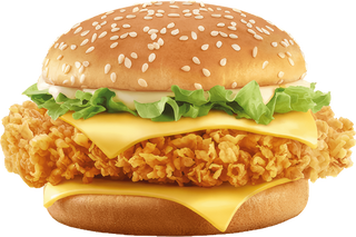 Burger pollo crujiente