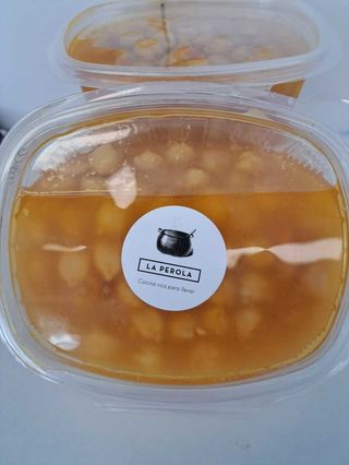 Perolita de garbanzos