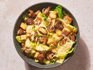 Ensalada César vegetariana