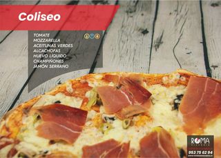 Pizza Coliseo Familiar (45 Cm.)