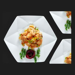 Хрустящие жареные креветки