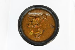 Sauce Djoumgblé + Accompagnement