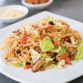 12.Fideo frito con verdura