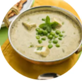 Matar paneer