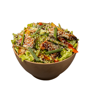 Asian salad with chicken