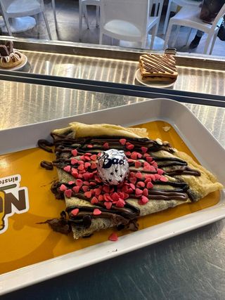 Crepes speciale Baci Perugina