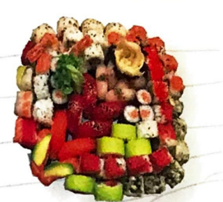 Sushi 70 pezzi misti