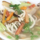 Boiled Noodle With Chicken Soup