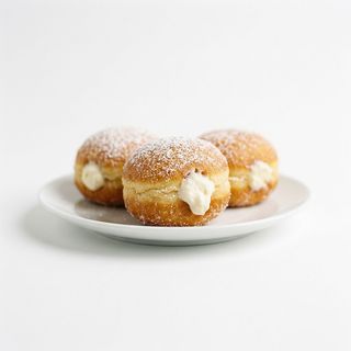 Mini krapfen ricotta