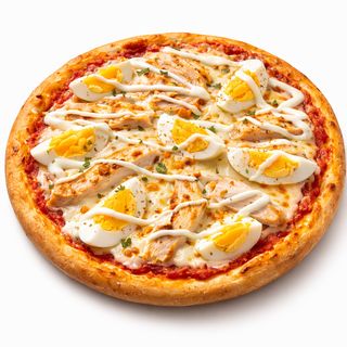 Pizza Carbonara Mitjana 28 Cm.