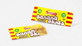 Banana Skids Toffee 100g