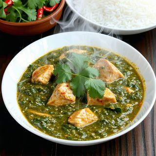 Chicken palak
