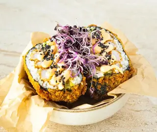 Krewetka w panko SUSHI BURGER