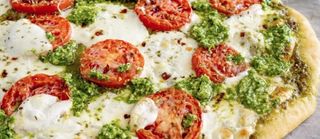 Pizza pesto