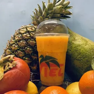 Centrifuga ananas, zenzero e limone