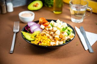 Orange chicken salad