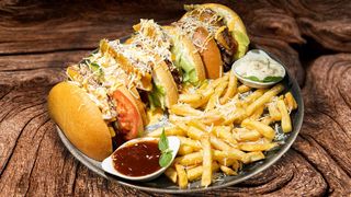 Platou burger mixt