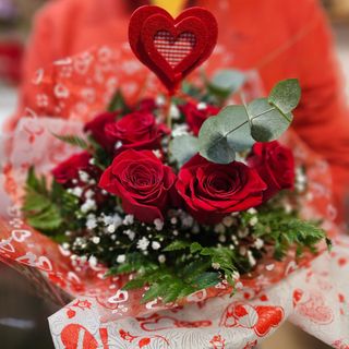 Bouquet di rose rosse