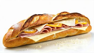 Prosciutto cotto, 1 formaggio, 1 contorno