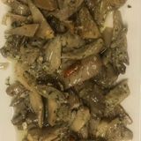 Setas a la plancha al ajillos