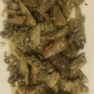 Setas a la plancha al ajillos
